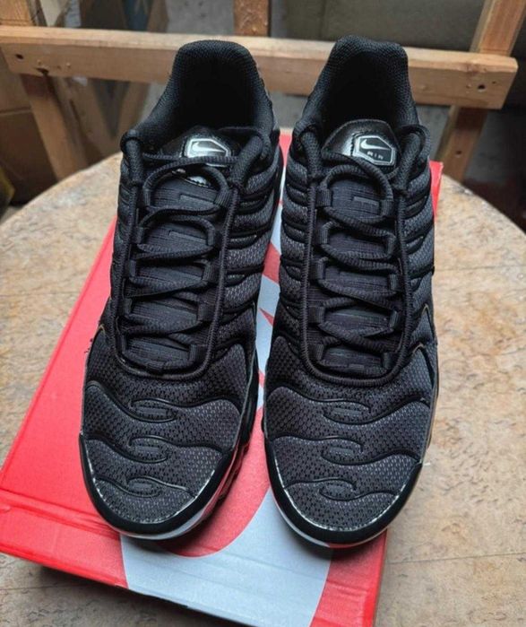 NIKE AIR MAX PLUS cale czarne meskie obuwie TN 36-46