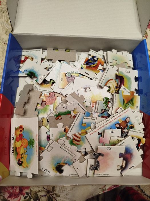 Розвиваючі пазли 3+