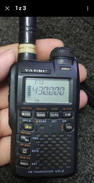 Yaesu VX-3E Radiotelefon