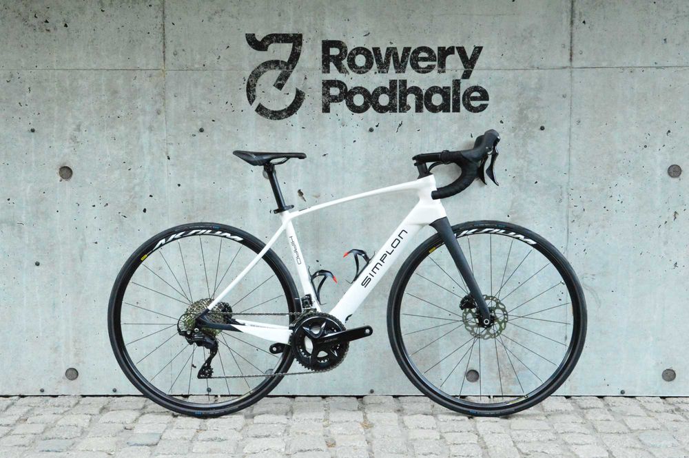 SIMPLON Kiaro Disc Shimano 105 2x12 karbonowa piękna szosa S 166-172cm