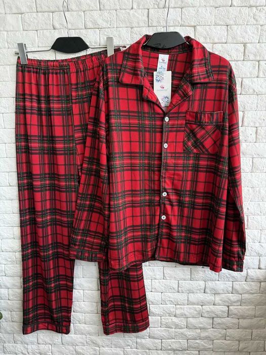 Мужская пижама в клетку.Чоловіча піжама в клітинку