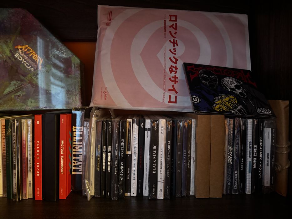 Kolekcja plyt polski rap