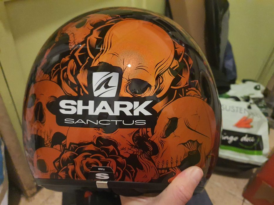 Espectacular Capacete Shark Sanctus tamanho S
