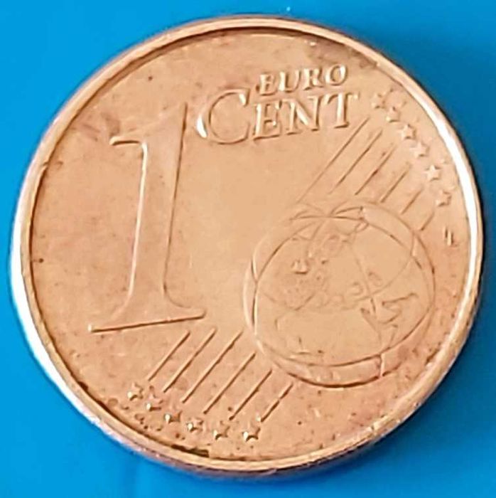 1 Cêntimo de 2001 de Espanha, Santiago Compostela