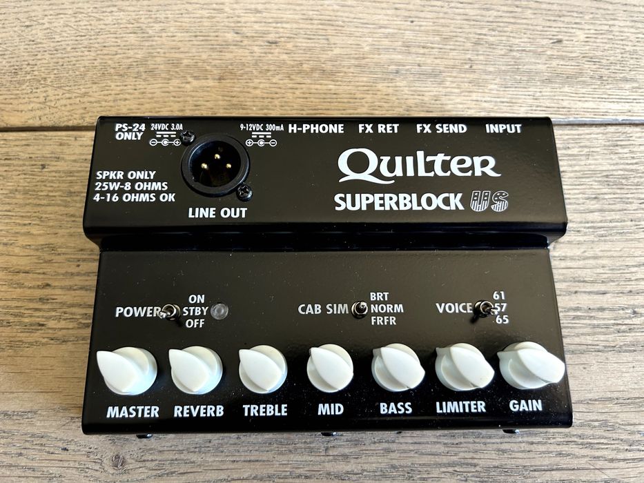 Quilter SuperBlock US – Wzmacniacz gitarowy 25W pedalboard / Stan idealny!