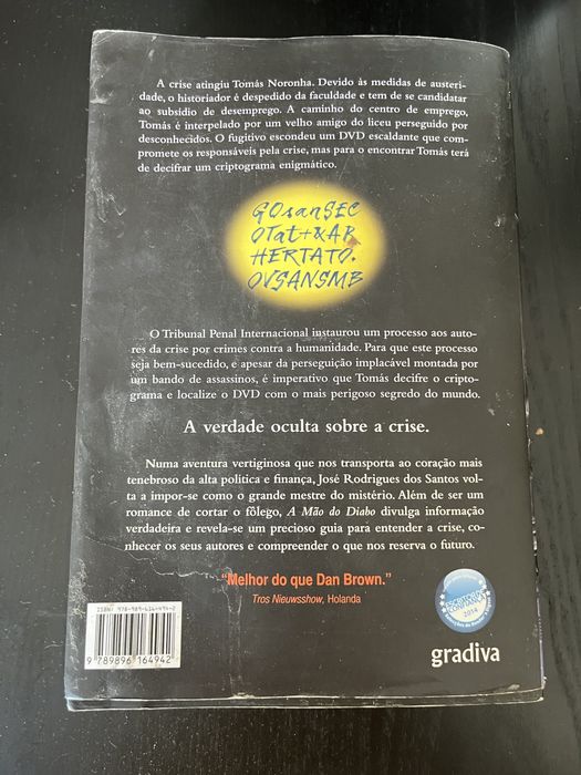 Livro A Mão do Diabo