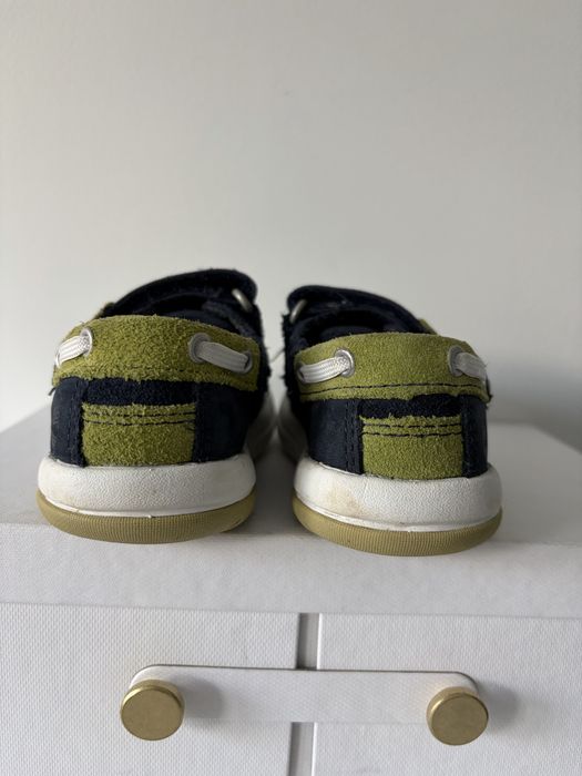 Mokasyny zamszowe na rzep, lekkie Timberland 22