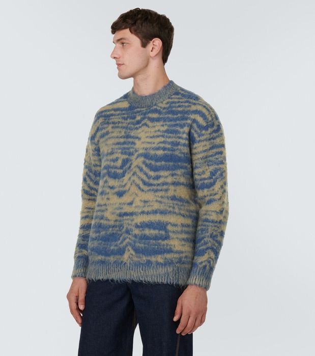 Acne Studios Jacquard wool blend sweater світер stone cp diesel