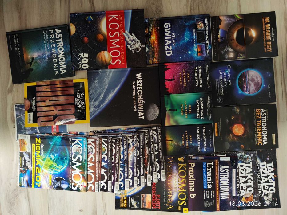 Mega zestaw Astronomia kosmos