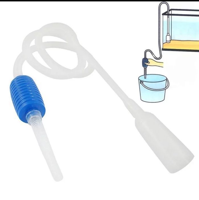 Акція! 100 грн Сифон для аквариума 175см Сифон для чистки грунта в акв