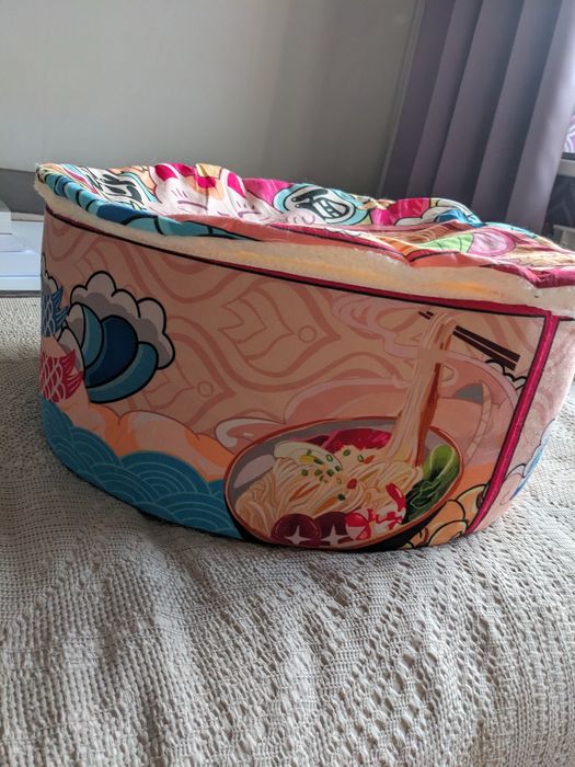 Будиночок для кота м'яке ліжко рамен