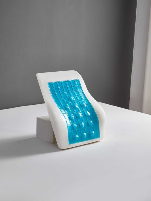 Poduszka żelowa velvet lędźwiowa pod plecy z żelem żel chłodząca