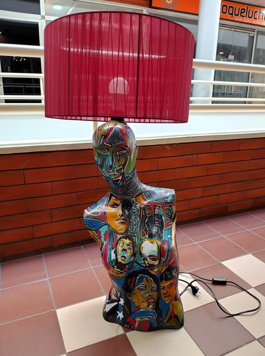 Candeeiros Mesa Manequins Arte