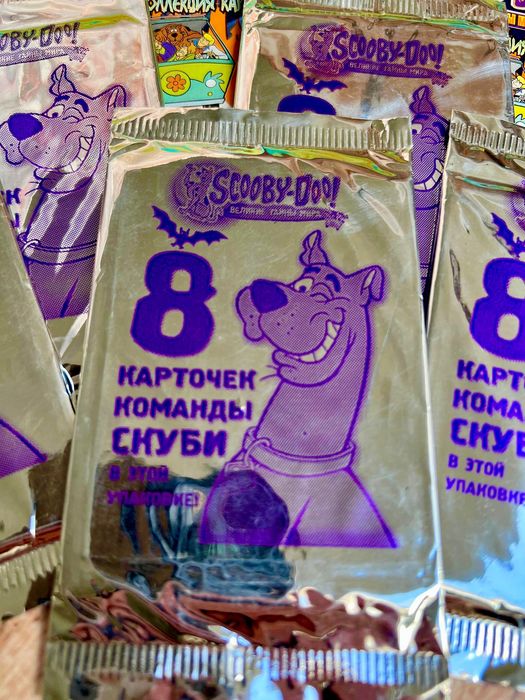 Скубі Ду 2006 карточки колекція скуби ду картки коллекционные