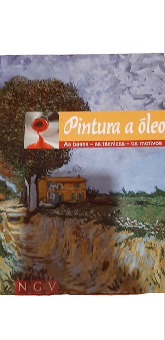 Livro de pintura a óleo