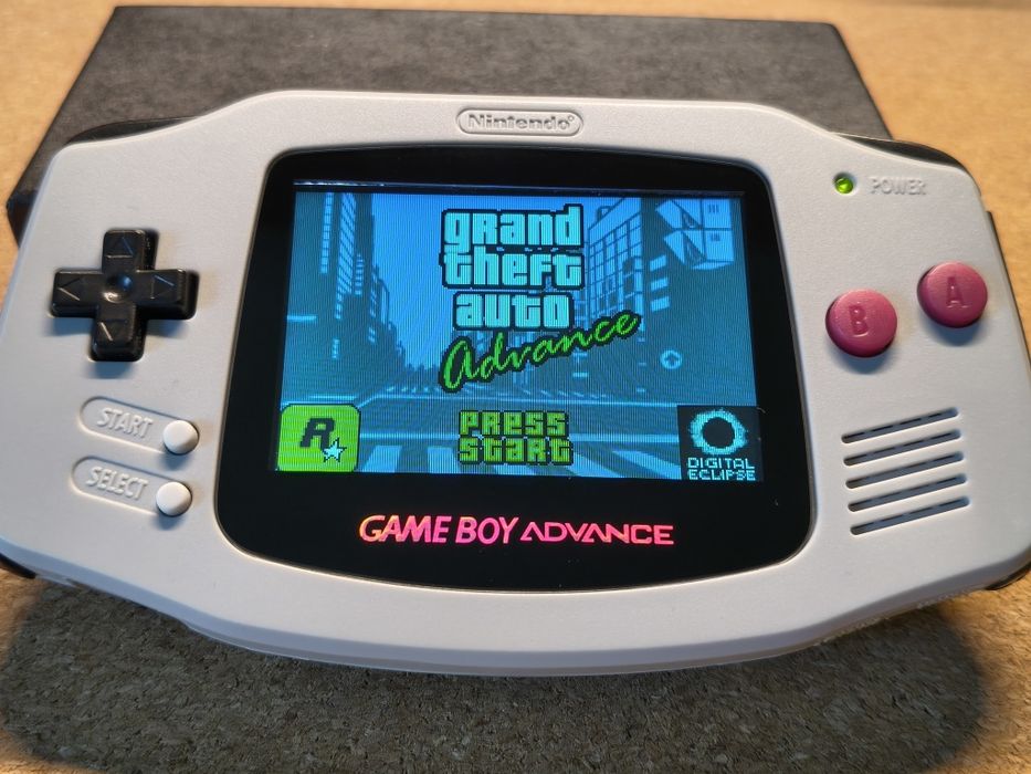 Gameboy Advance com tela IPS v2