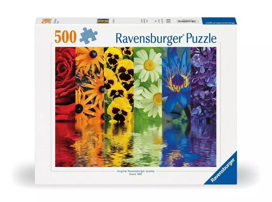 Puzzle 2D: Kwiaty 500el. Ravensburger