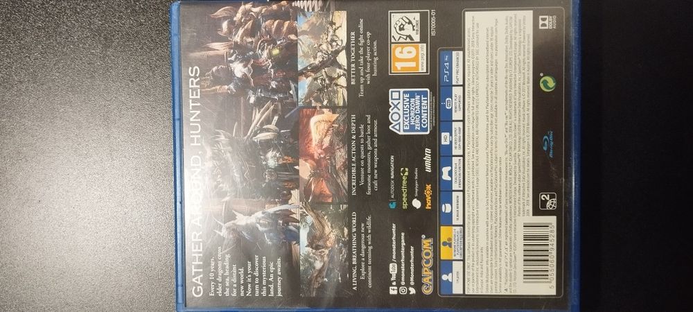 Gra Monster Hunter World ps4