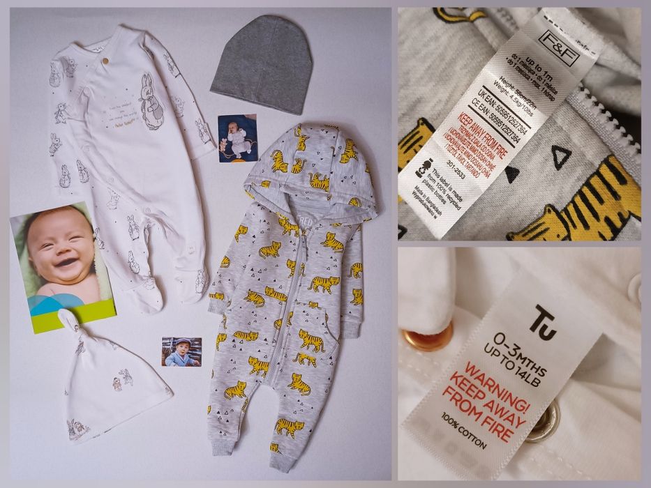 Пакет 0-6 міс. для хлопчика мальчика боді чоловічки в пологовий