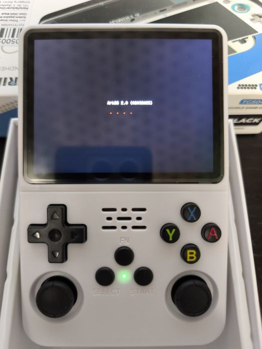 Console De Jogos Portátil Tela Ips 3.5 Polegadas