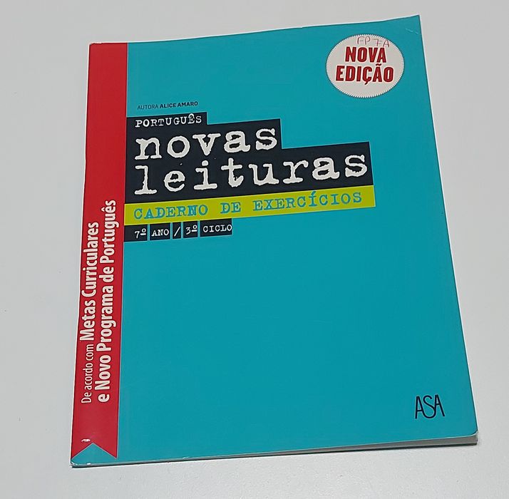 Manuais e Cadernos de Atividades 7ano e 8ano (Português e Matemática)
