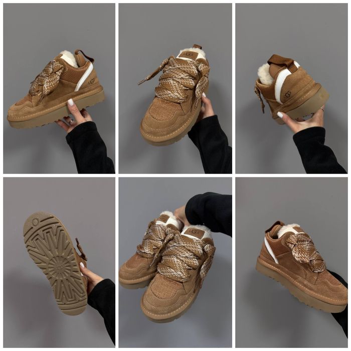 р36-41 Уггі UGG Lowmel Black Grey Chestnut Brown Pink