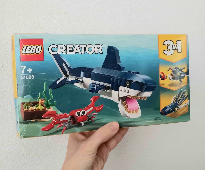 Klocki LEGO ORYGINALNE Creator podwodny świat  uszkodz.pudelko