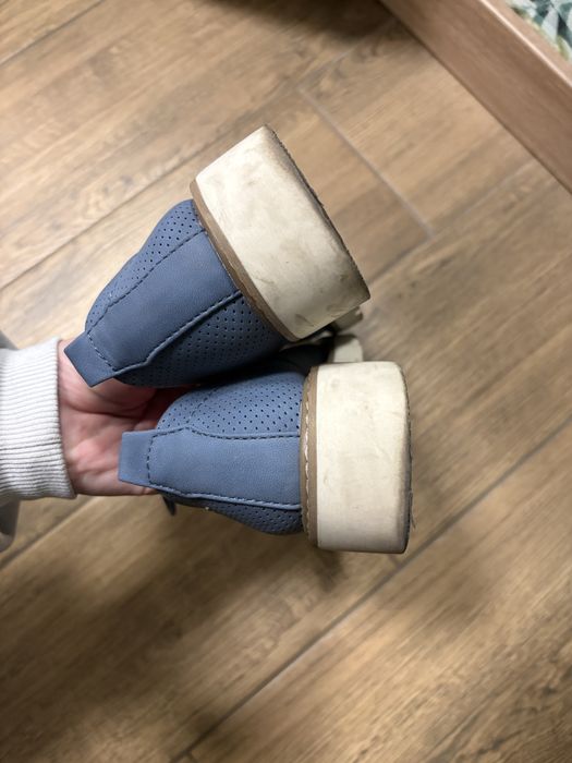 Półbuty niebieskie clara barson 38