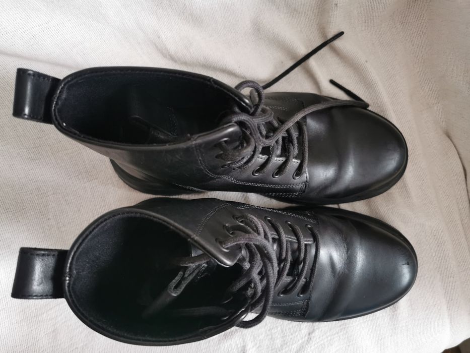 Vagabond Jeff skórzane glany trzewiki botki chunky boots 41