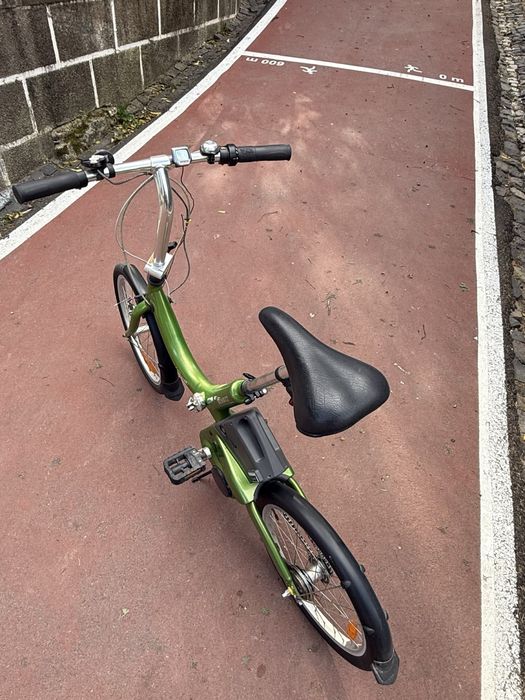 Bicicleta dobrável elétrica Renault