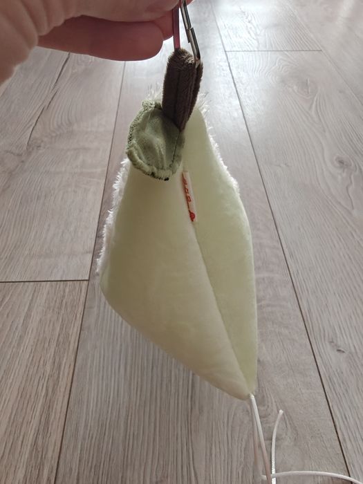 Pluszowa gruszka i kółko dla chomika, myszki