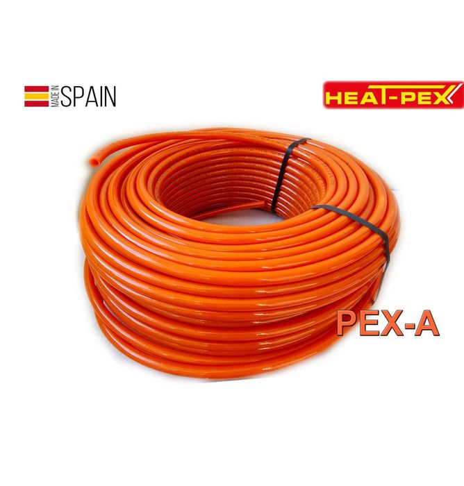 Труба для теплої підлоги pex-a близько 80 метрів.