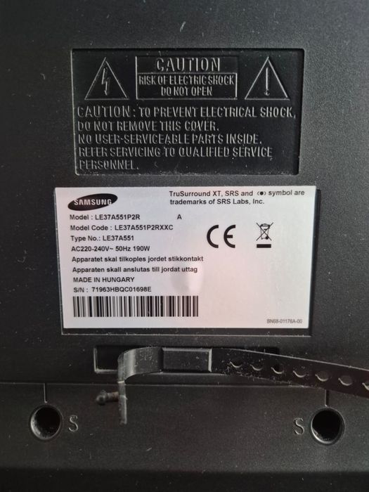Telewizor Samsung LE37A551P2R Full HD