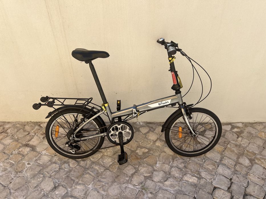 Bicicleta Hoptown 5 Dobrável– Shimano 7V – Excelente Estado
