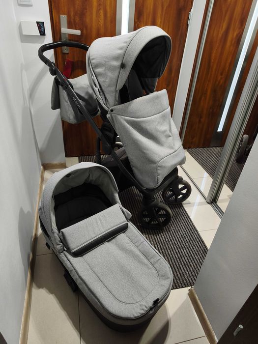 Wózek dziecięcy Roan Bloom Silver Chevron