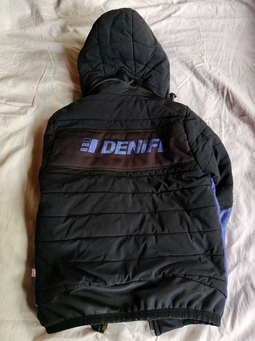 Kurtka zimowa Denim primaloft,puch 122 -128