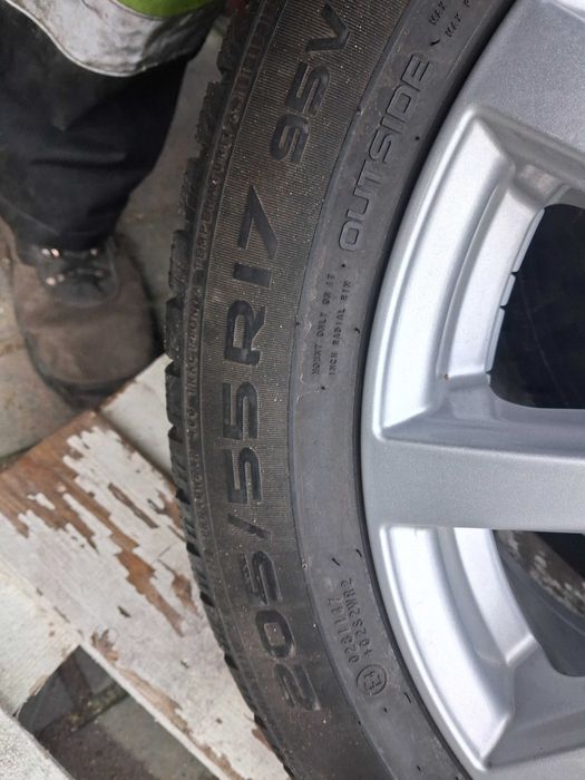 4x koła zimowe R17 4x100 Dacia Sandero Jogger Renault Captur Scenic