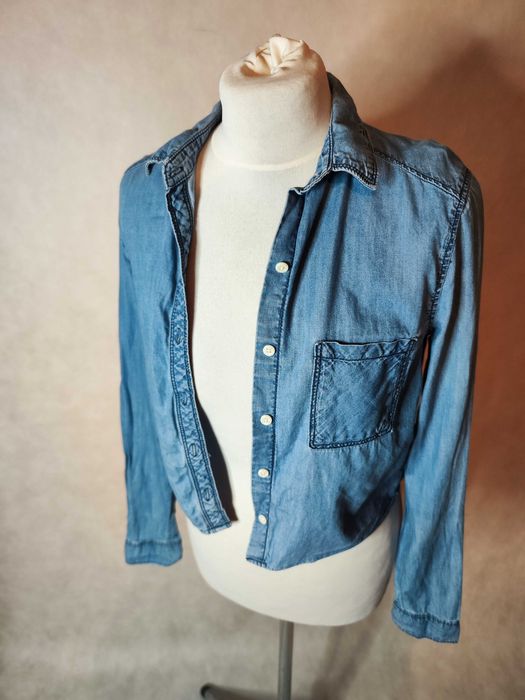 Krótka koszula/ narzutka H&M 34