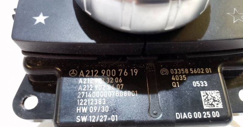 Comando / botão / interruptor multifunções MERCEDES-BENZ Classe E (W21