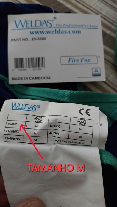 Toucas soldador novas