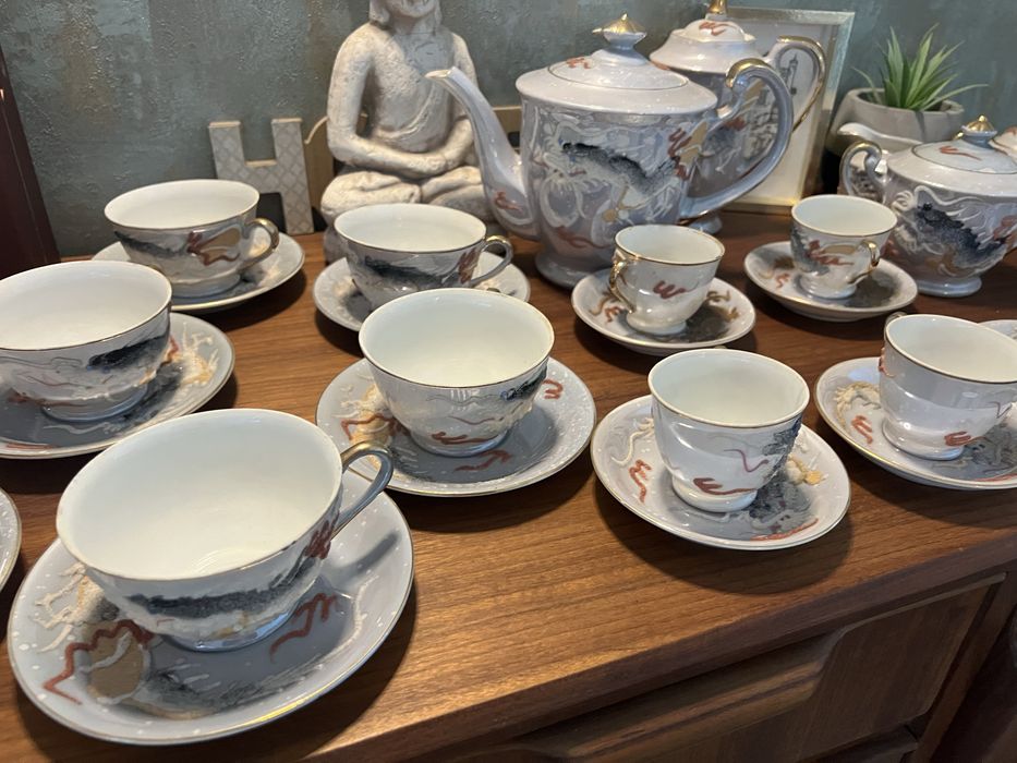 Servico de café e chá japones