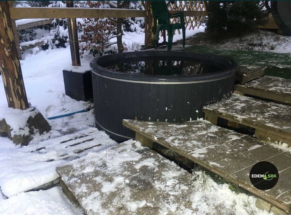 Spa-купіль, Спа на дровах, Чан з джакузі, Карпатський чан Офуро Купель