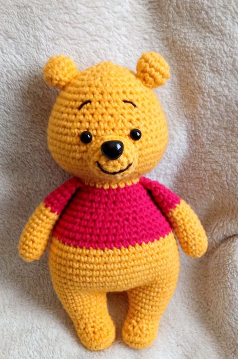 Kubuś Puchatek na szydełku