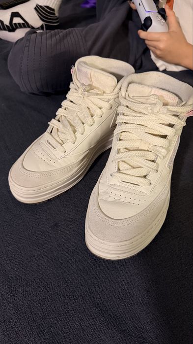 Reebok damskie sneakersy białe | rozmiar 37 | bardzo dobry stan
