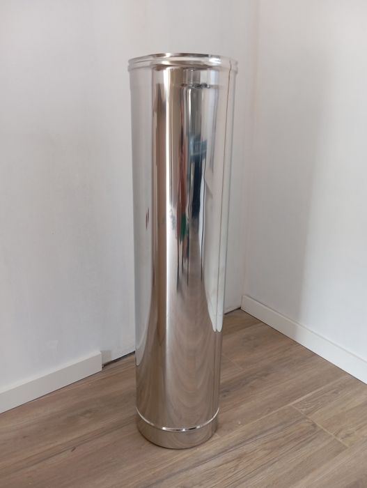 Tubo inox duplo de 200 mm