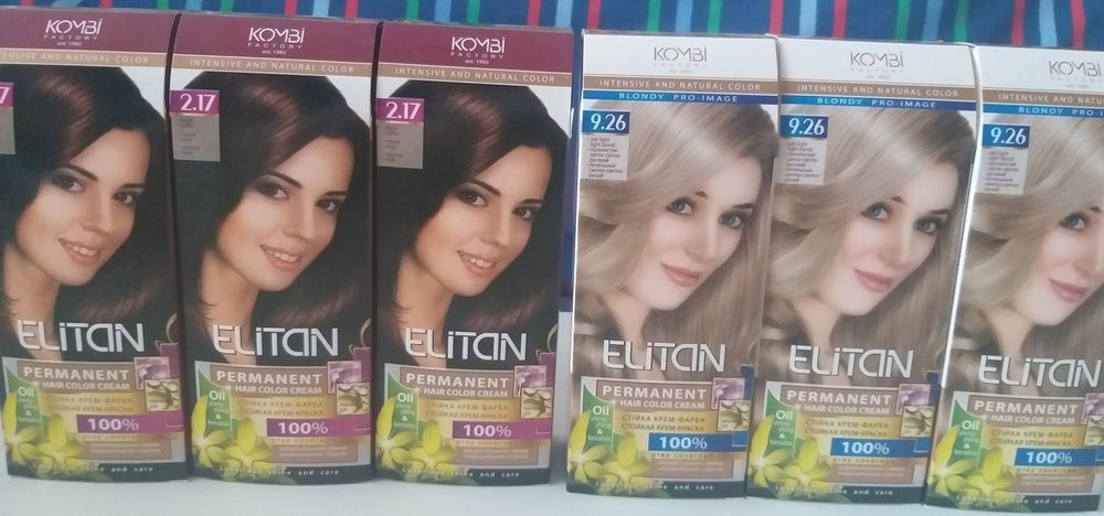 Крем - краска для волос новая.