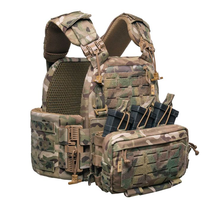 Плитоноска "E-tac Corsar Gen3 Pro" з плакардом