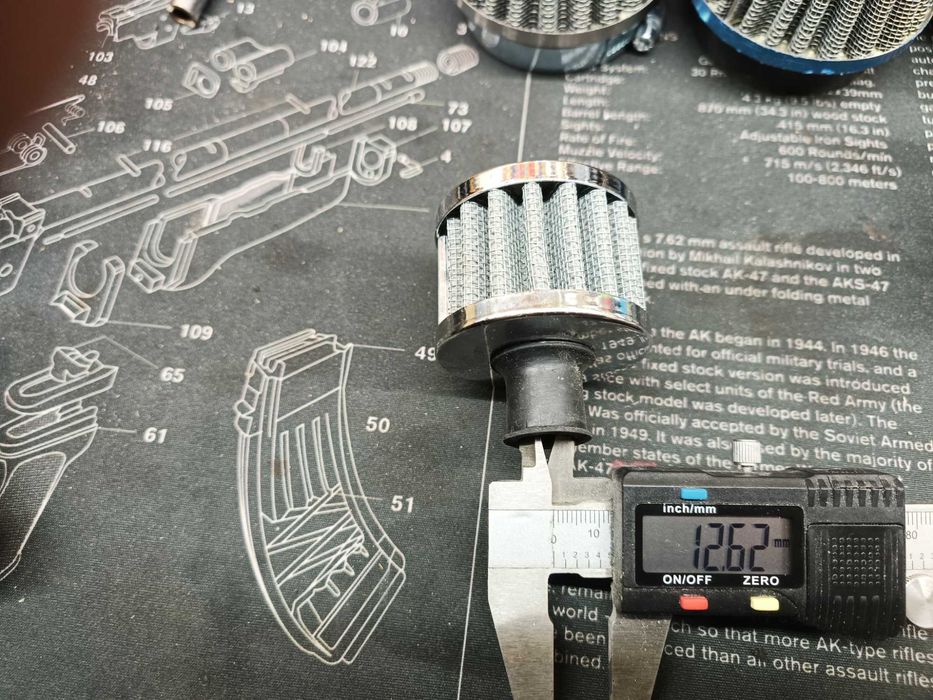 Filtros para carburadores de moto