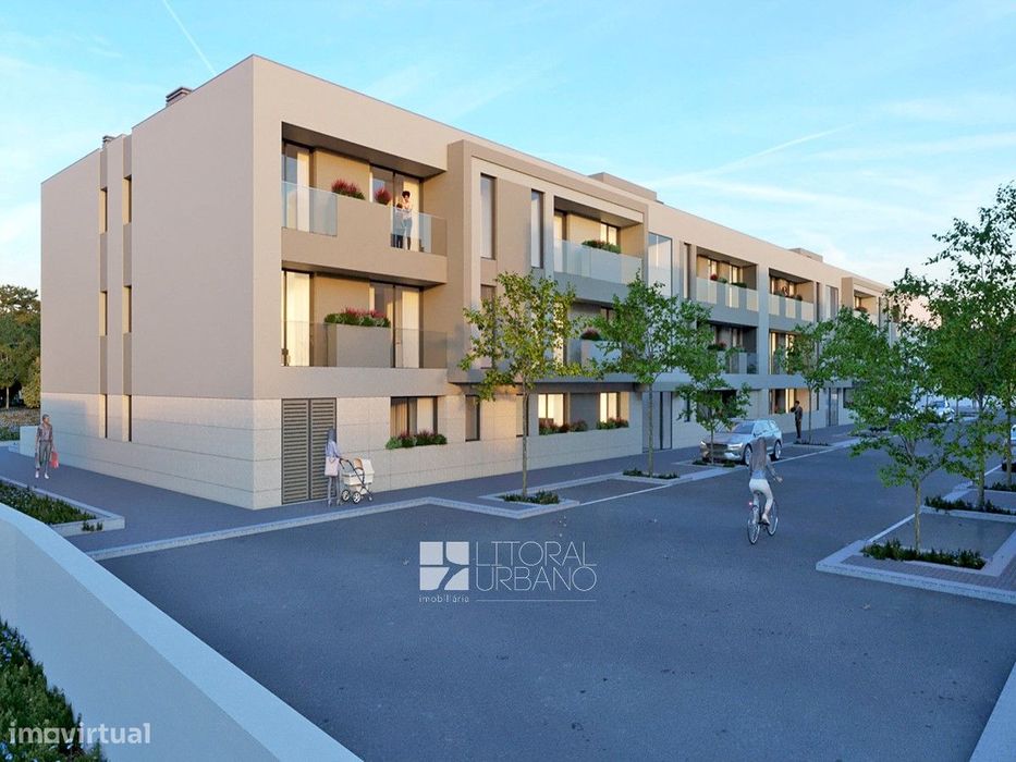 Apartamento T3 com lugar duplo de garagem em Águas Santas — Águas Santas, Porto