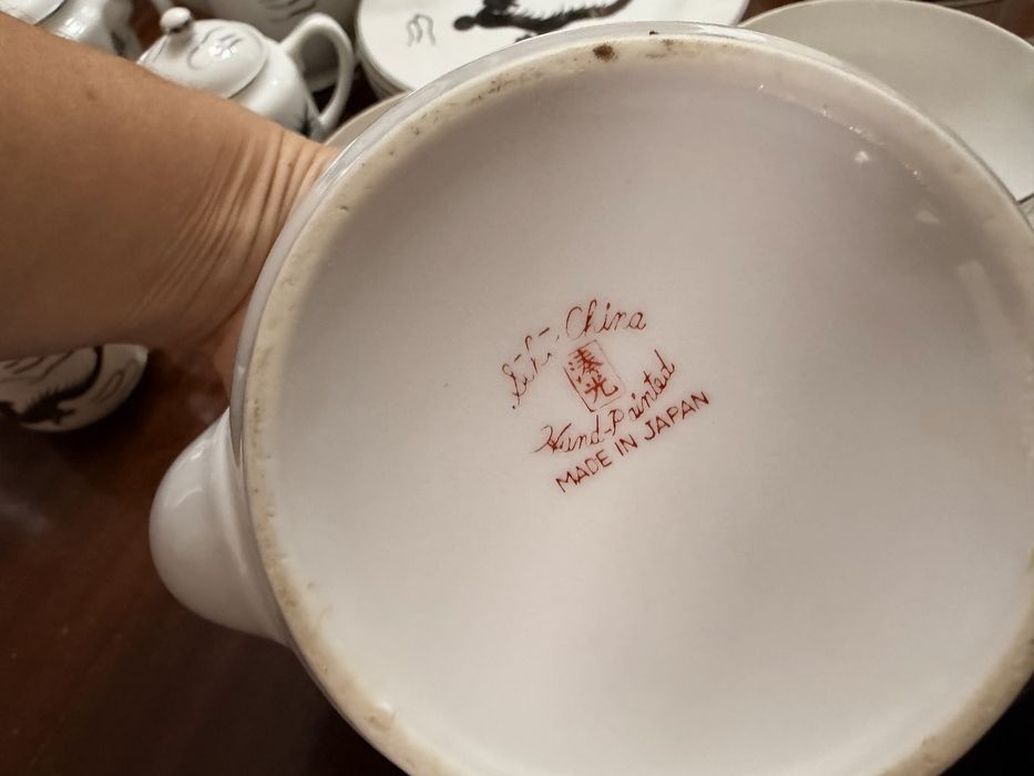 Conjunto de café e chá